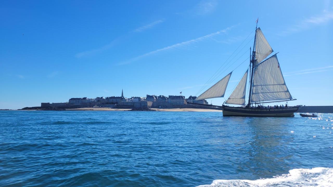 Maison Familiale, Plage A Pied, Proche St Malo Saint-Coulomb Exterior foto